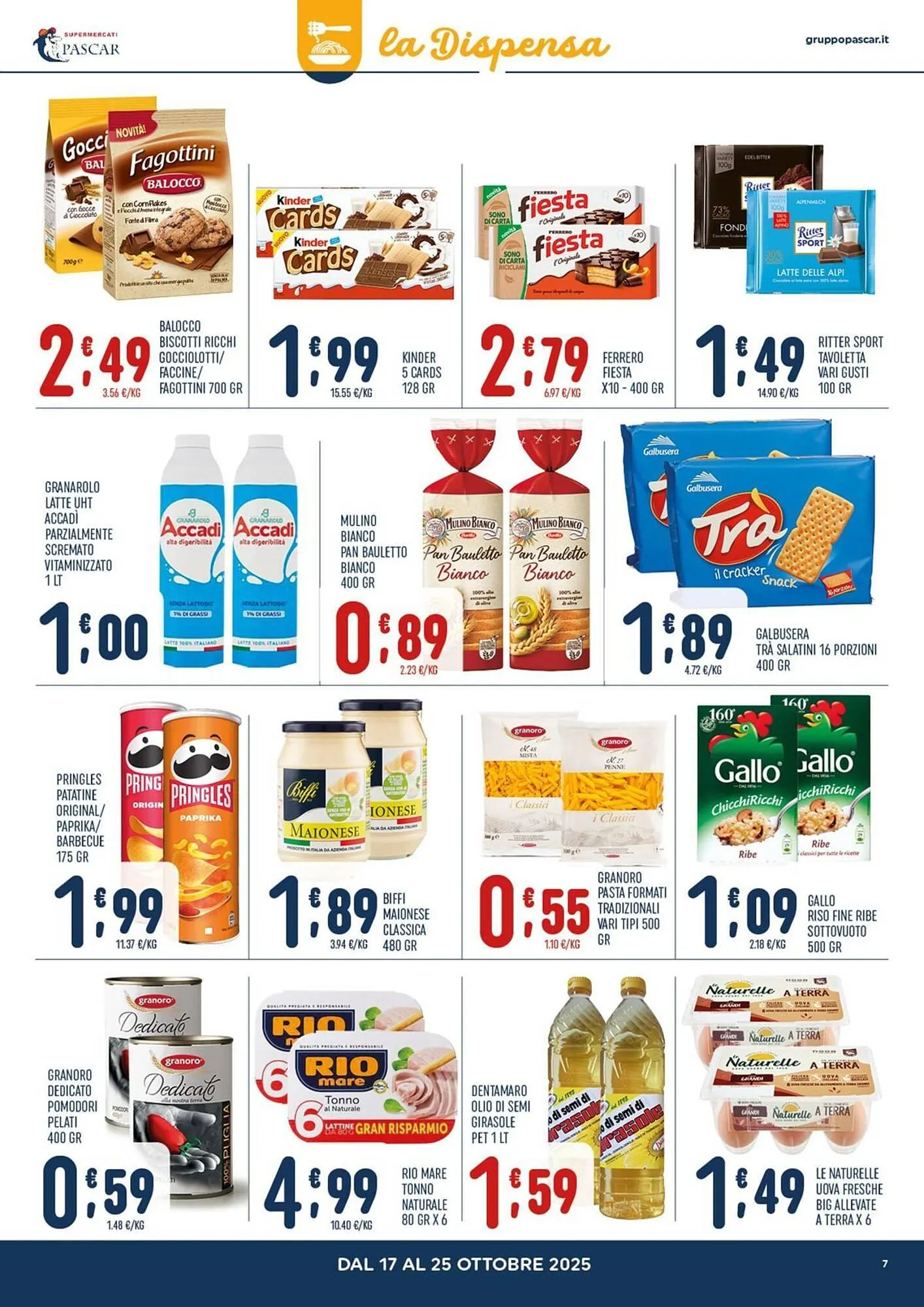 Volantino Gruppo Pascar da 17 ottobre a 25 ottobre di 2025 - Pagina del volantino 7