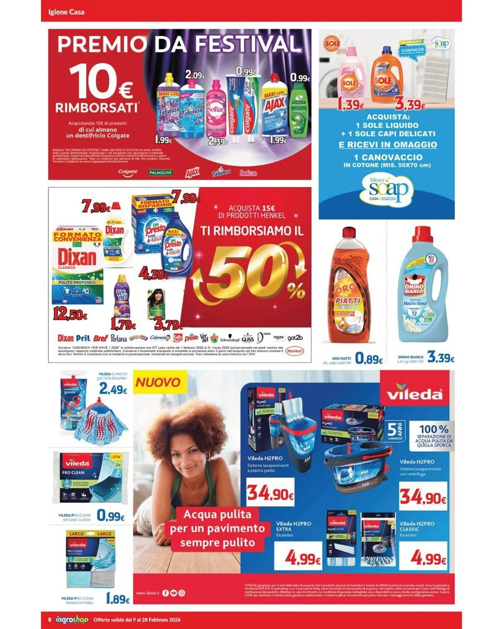 Volantino Ingroshop da 9 febbraio a 28 febbraio di 2026 - Pagina del volantino 6