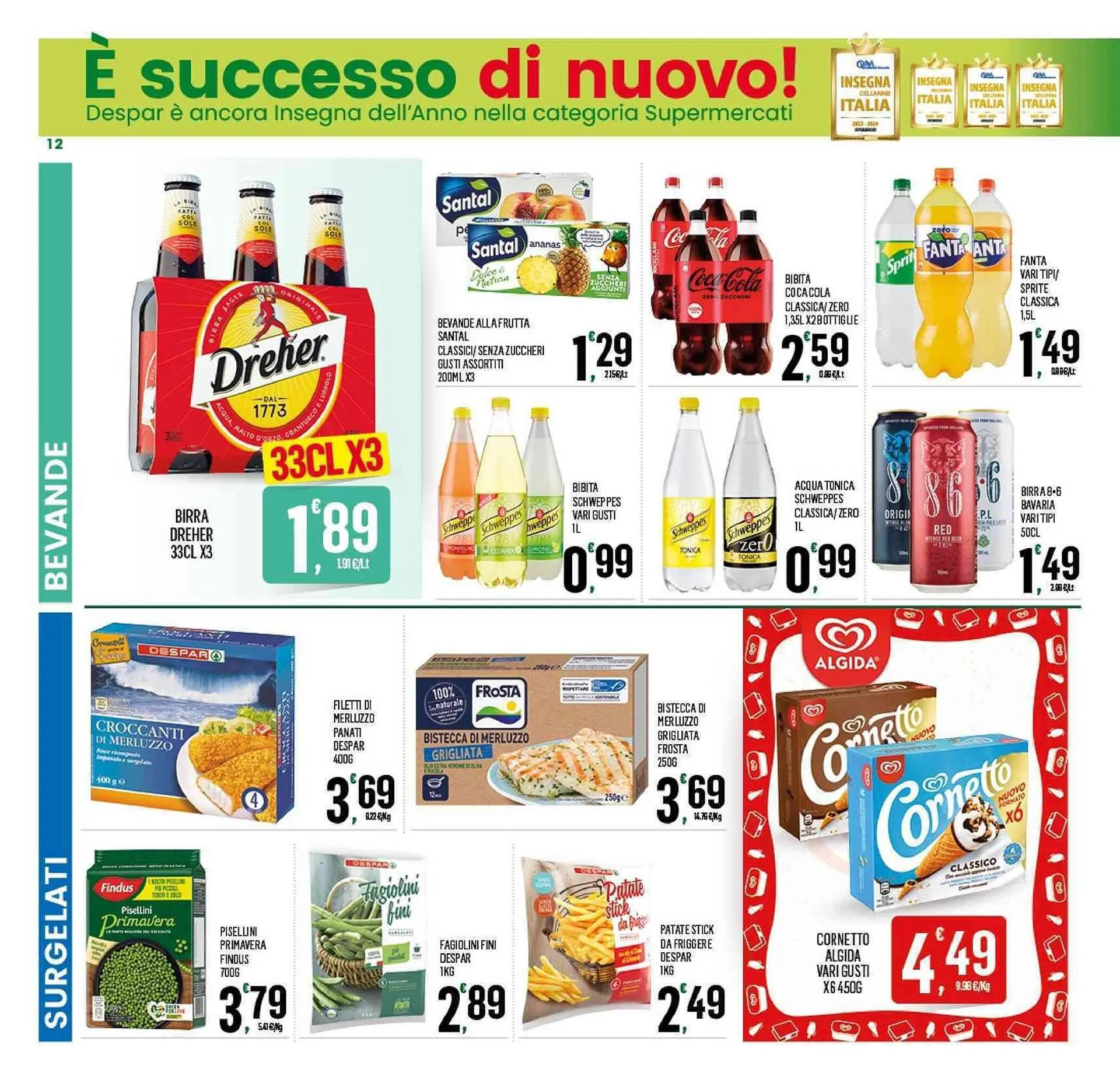 Volantino Despar da 9 maggio a 19 maggio di 2024 - Pagina del volantino 12