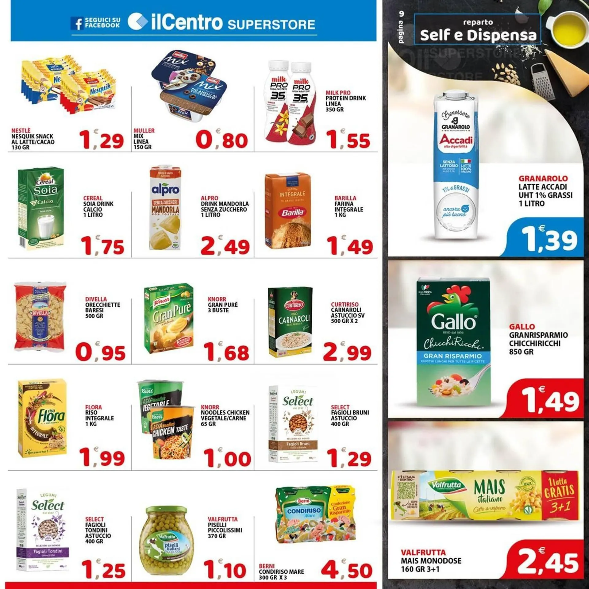 Volantino Il Centro Superstore da 30 giugno a 8 luglio di 2025 - Pagina del volantino 9