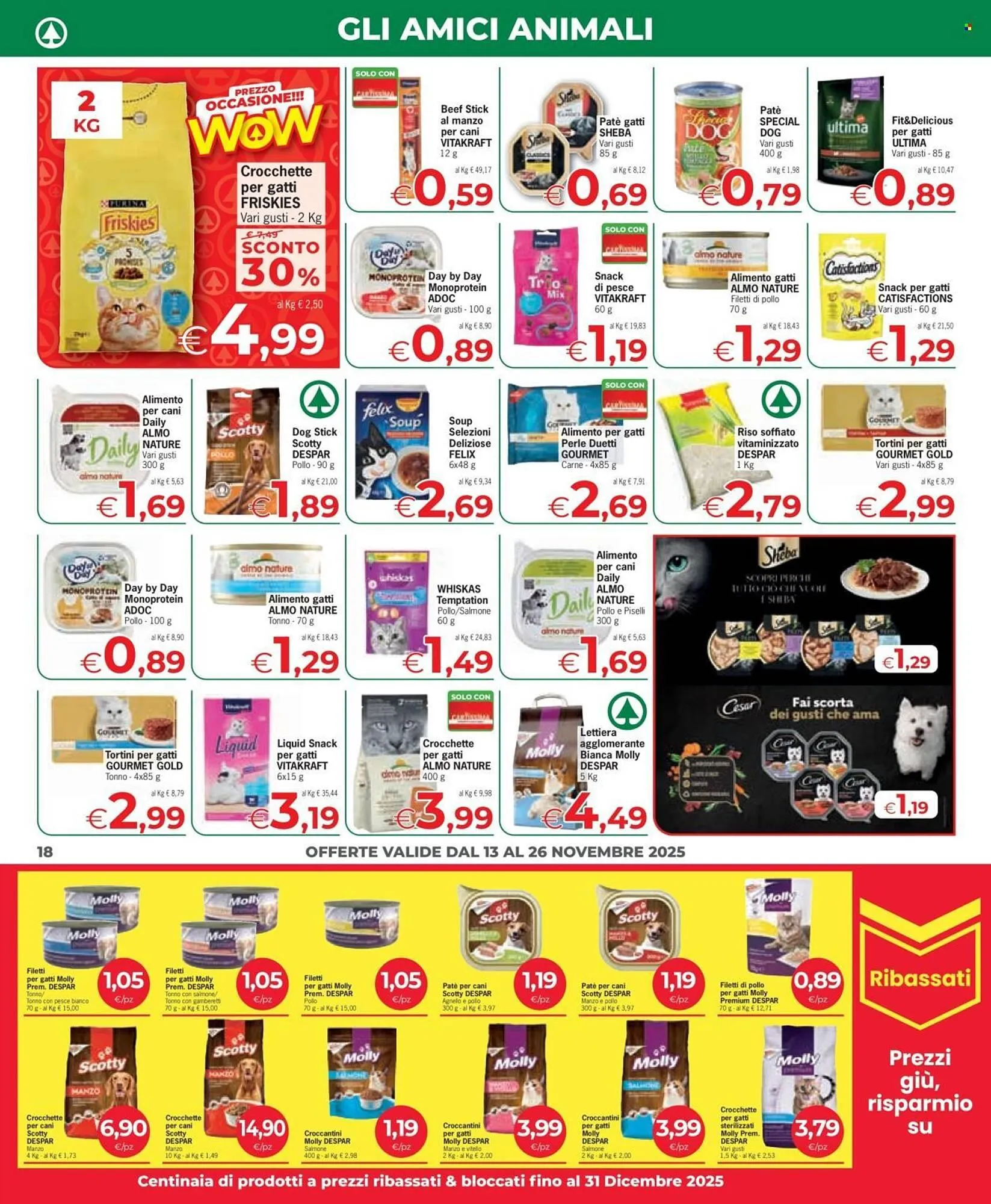 Volantino Despar da 13 novembre a 26 novembre di 2025 - Pagina del volantino 18