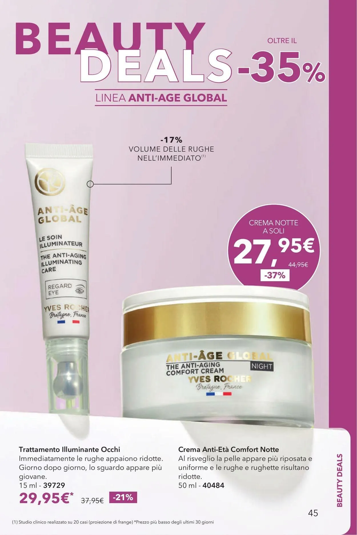 Yves Rocher Volantino attuale da 22 gennaio a 5 febbraio di 2026 - Pagina del volantino 45
