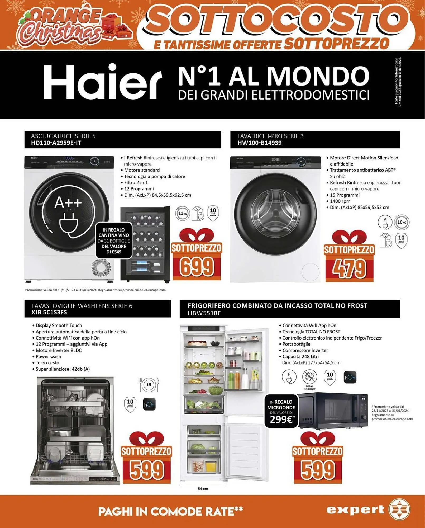 Volantino Expert da 15 dicembre a 24 dicembre di 2023 - Pagina del volantino 22