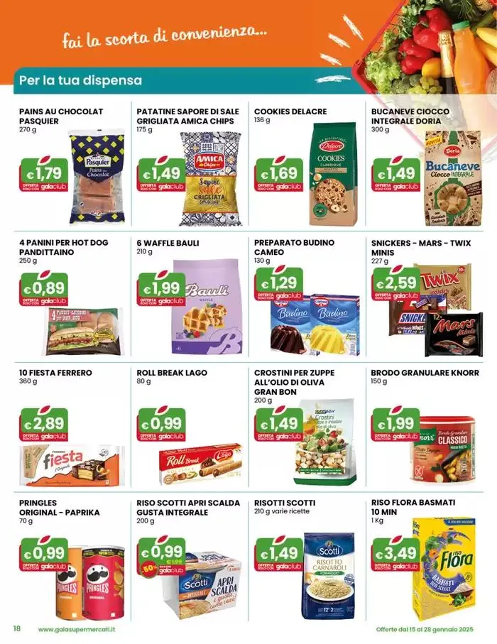 Offerte imperdibili da 15 gennaio a 28 gennaio di 2025 - Pagina del volantino 18