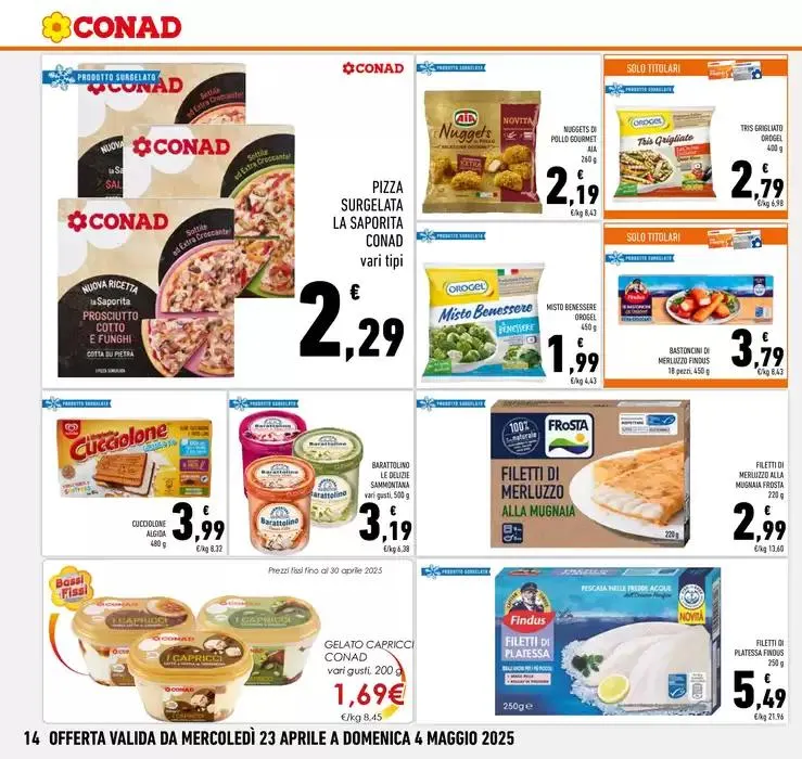 PREZZI KO da 23 aprile a 4 maggio di 2025 - Pagina del volantino 14