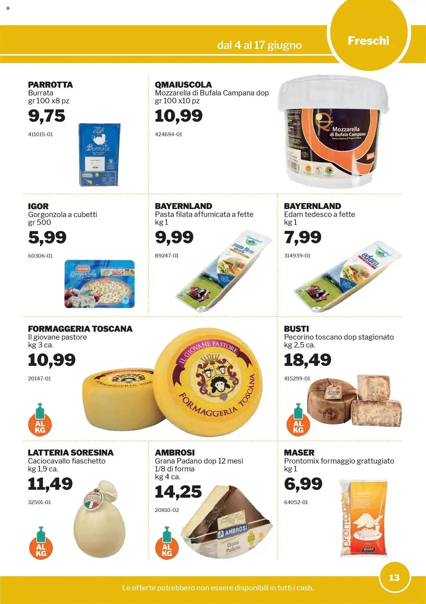 Volantino GrosMarket da 4 giugno a 17 giugno di 2025 - Pagina del volantino 13