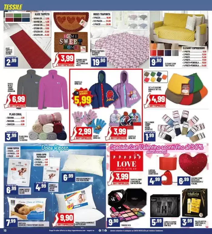 Sotto prezzo  da 25 gennaio a 9 febbraio di 2025 - Pagina del volantino 10