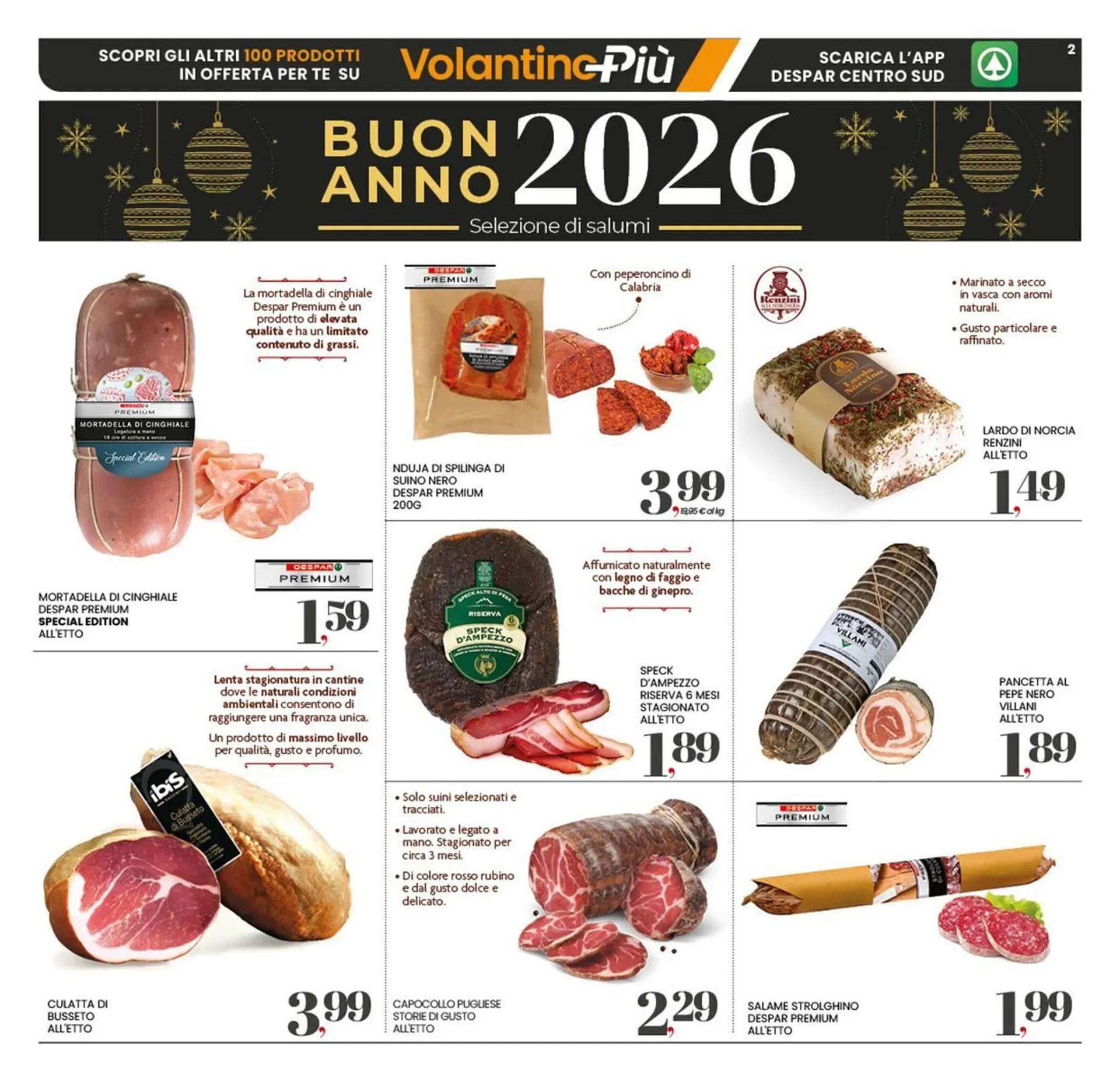 Volantino Eurospar da 27 dicembre a 8 gennaio di 2026 - Pagina del volantino 2