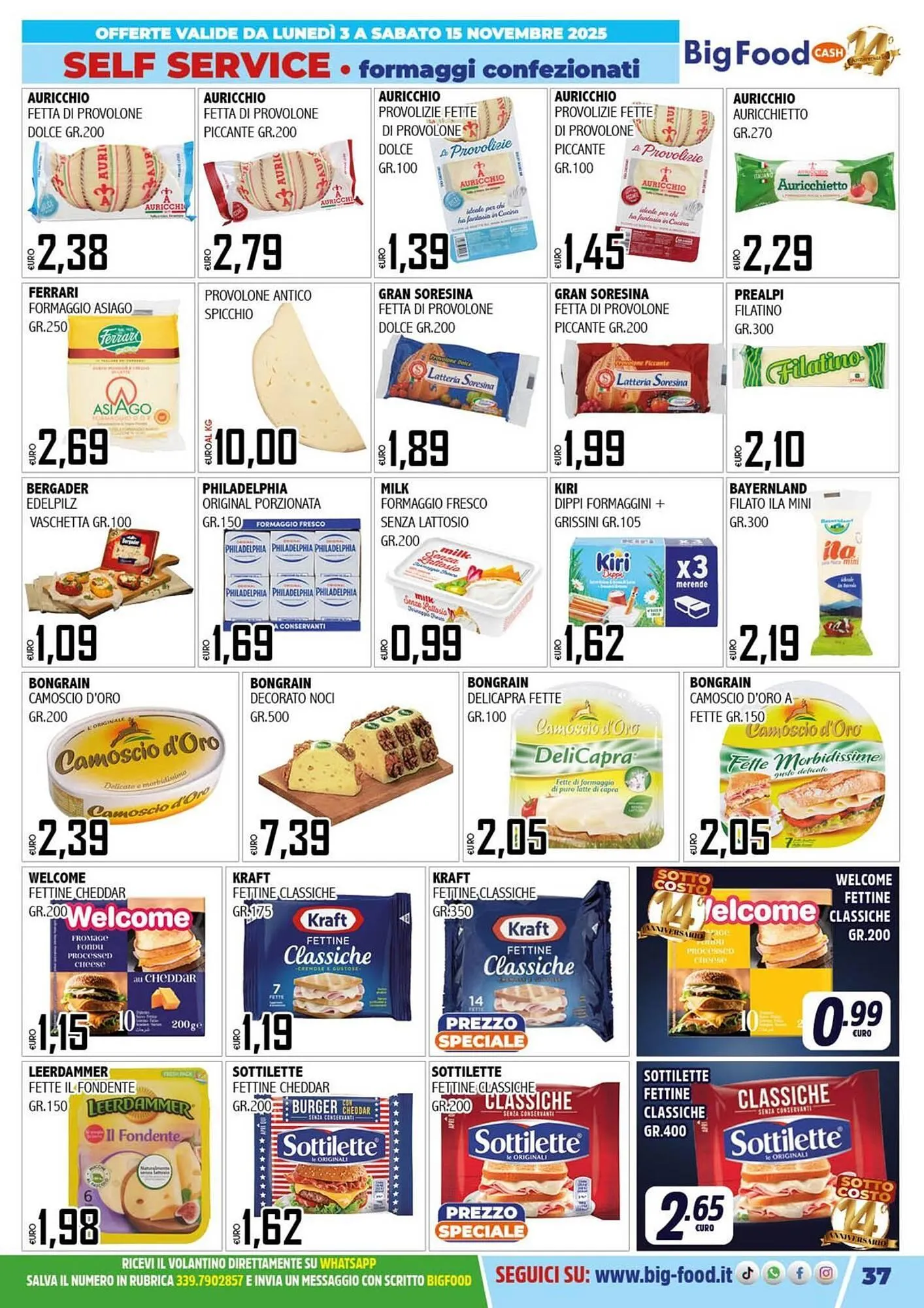 Volantino Big Food da 3 novembre a 15 novembre di 2025 - Pagina del volantino 37