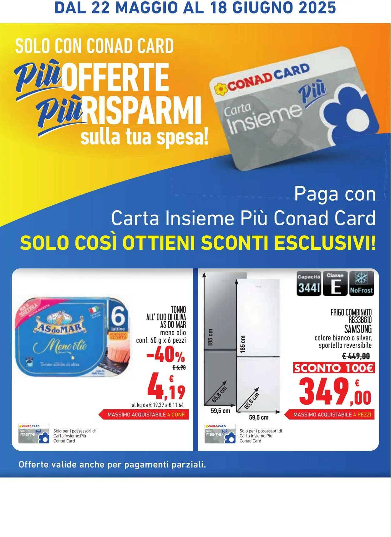 Conad - Spazio - Torino Volantino attuale da 22 maggio a 18 giugno di 2025 - Pagina del volantino 2
