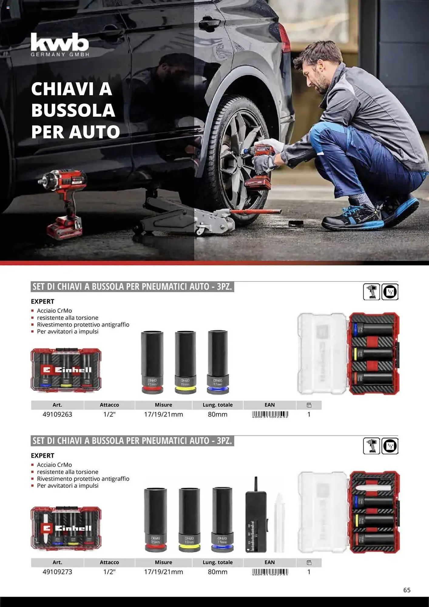 Volantino Einhell da 10 ottobre a 31 dicembre di 2025 - Pagina del volantino 67