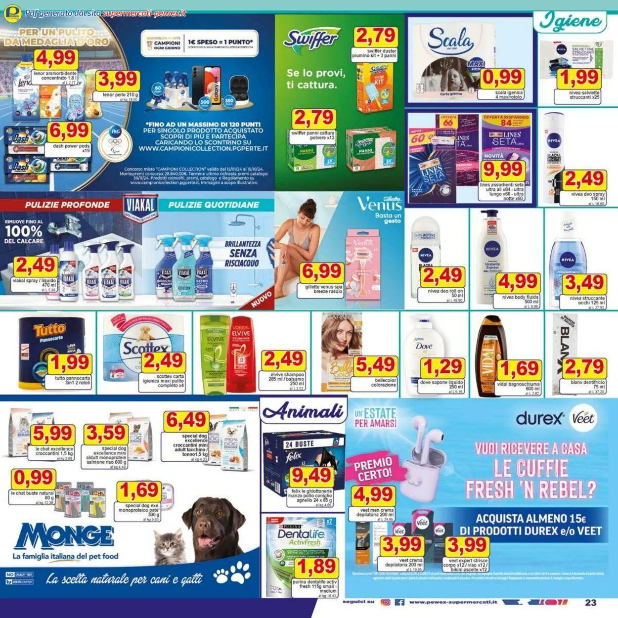 Pewex Volantino attuale da 12 dicembre a 26 dicembre di 2024 - Pagina del volantino 23