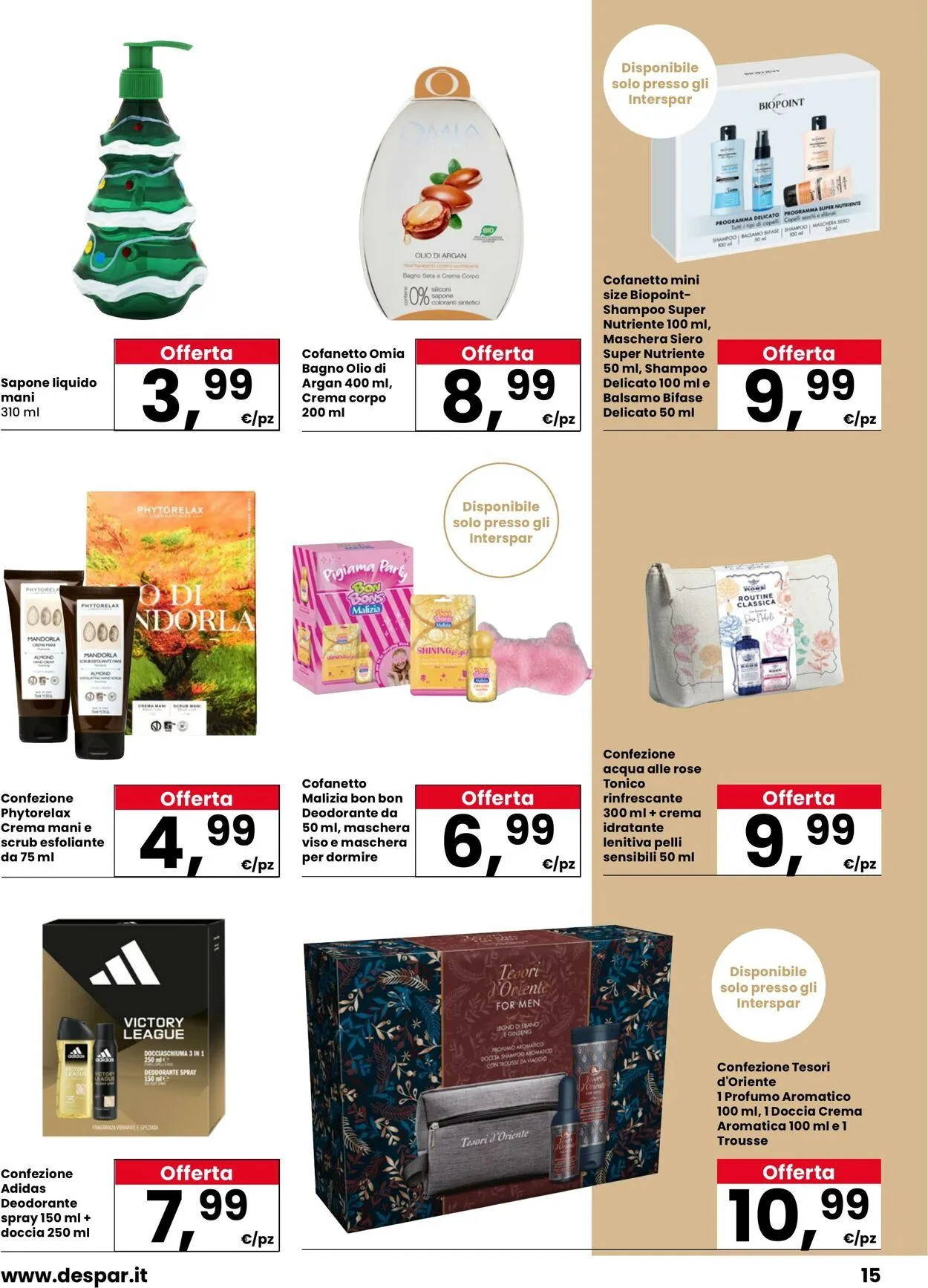 Eurospar Volantino attuale da 6 novembre a 31 dicembre di 2025 - Pagina del volantino 15