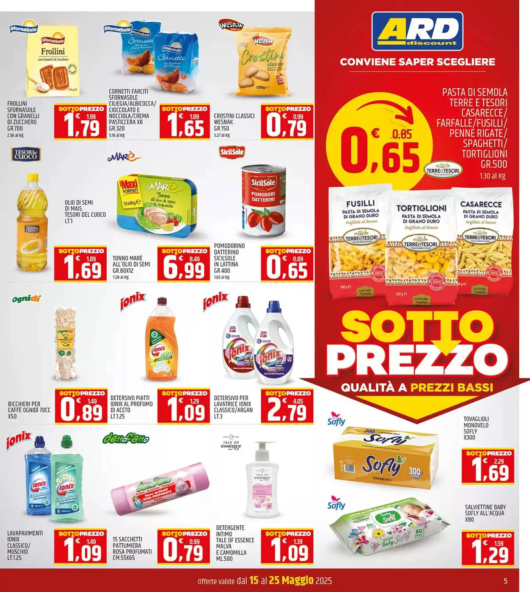 Volantino Ard Discount da 15 maggio a 25 maggio di 2025 - Pagina del volantino 5