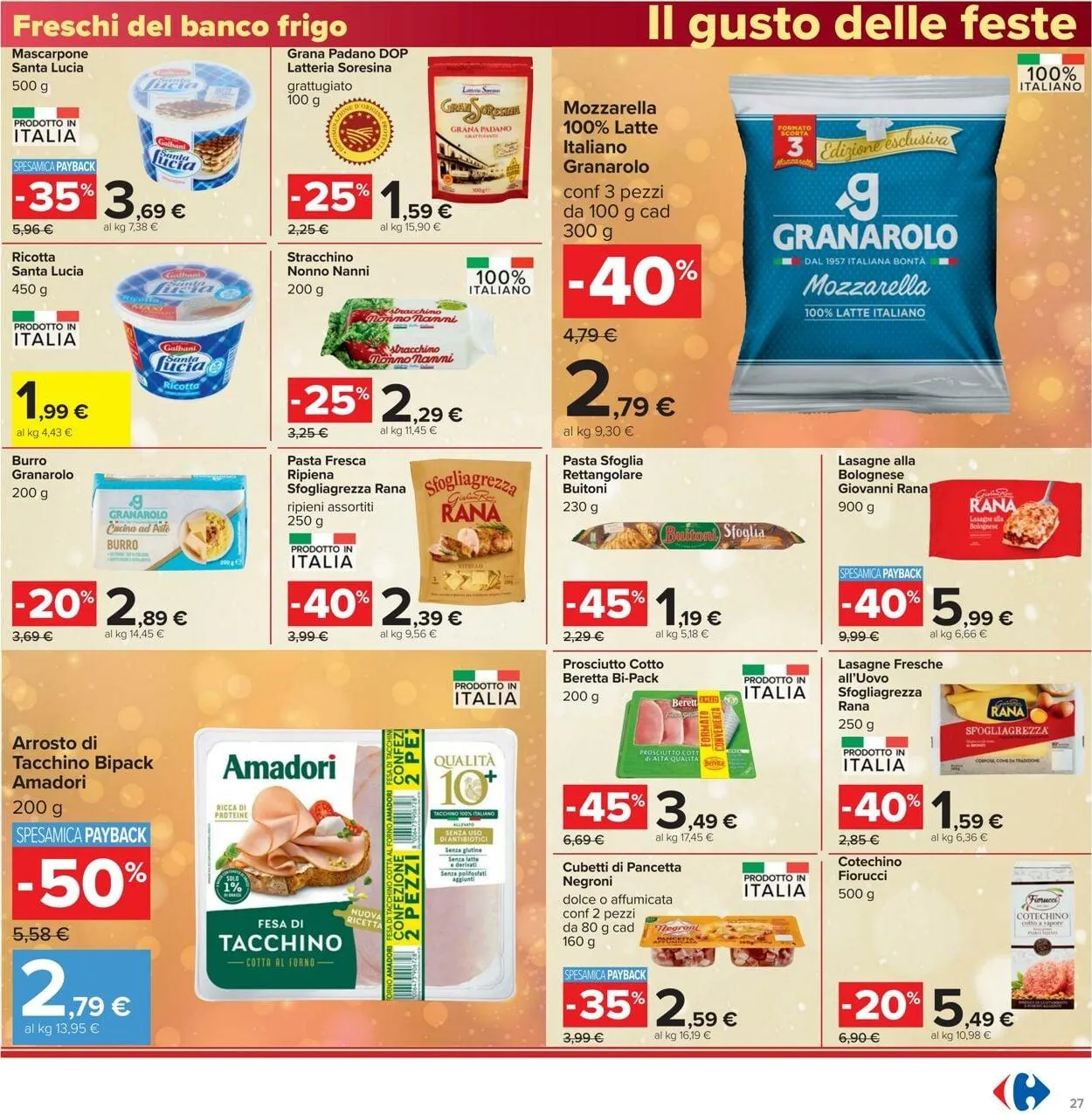 Carrefour Volantino attuale da 16 dicembre a 1 gennaio di 2026 - Pagina del volantino 27