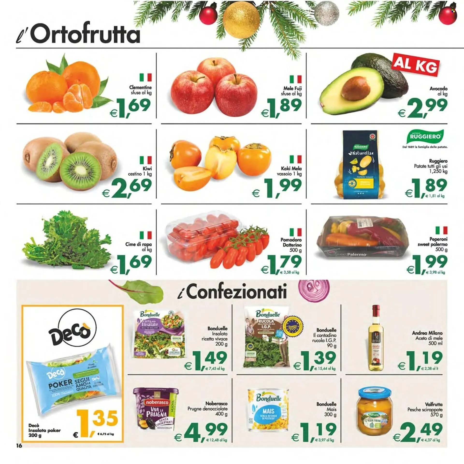 Volantino Deco Supermercati da 5 dicembre a 15 dicembre di 2025 - Pagina del volantino 16