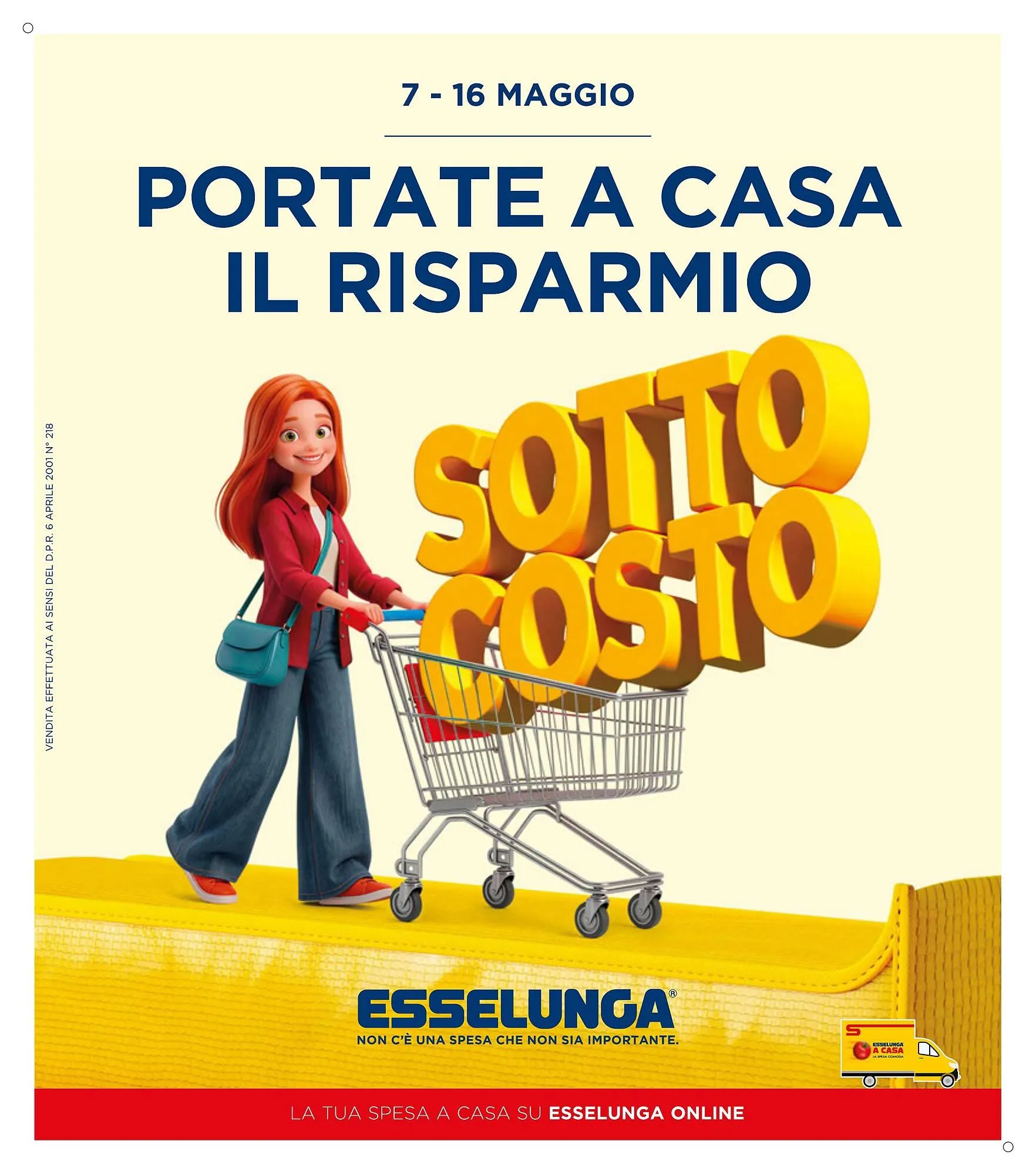 Volantino Esselunga da 7 maggio a 16 maggio di 2026 - Pagina del volantino 1
