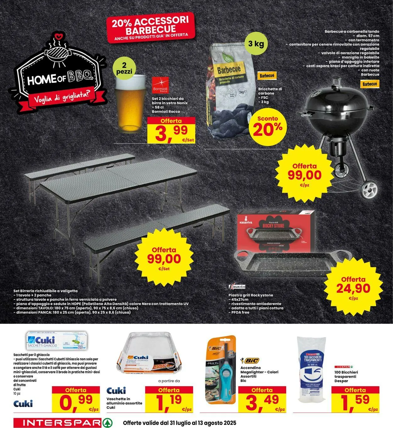 Interspar Volantino attuale da 31 luglio a 9 agosto di 2025 - Pagina del volantino 12