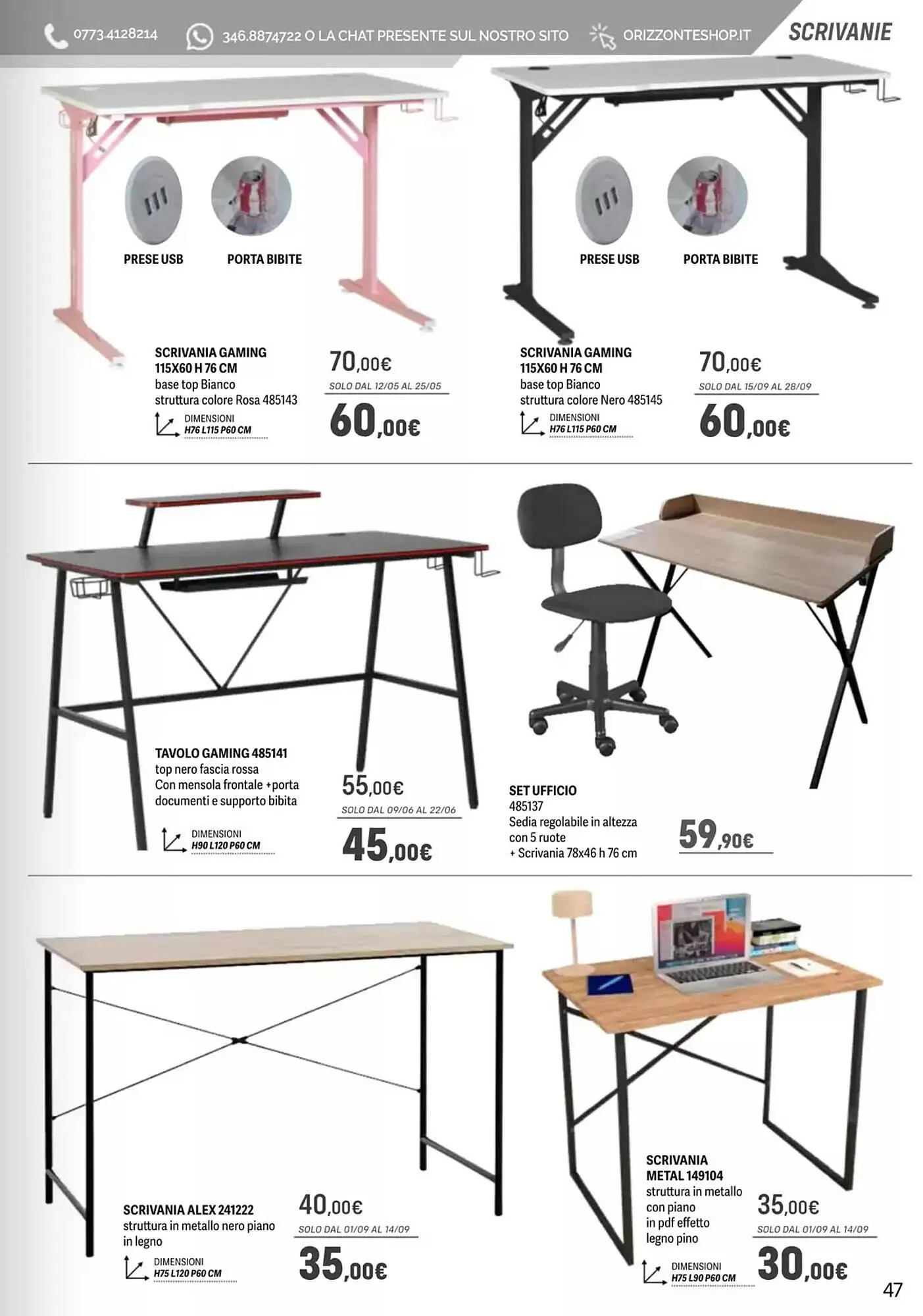 Volantino Orizzonte da 9 maggio a 7 dicembre di 2025 - Pagina del volantino 47