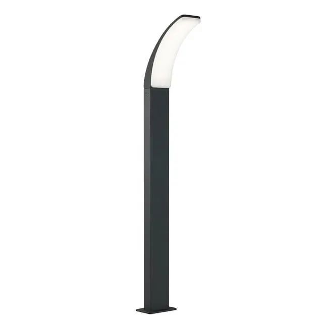 Lampione da giardino LED, LAKKO H 96 cm, antracite 1500 LUMEN, IP44 INSPIRE
