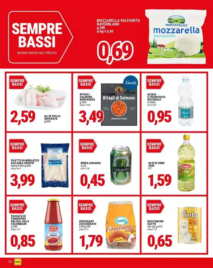 Carrello convenienza da 6 febbraio a 16 febbraio di 2025 - Pagina del volantino 12