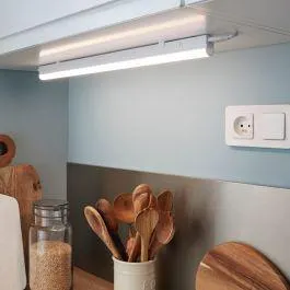 REGLETTE SOTTOPENSILE MOSS PLASTICA BIANCO 57,9 CM LED 7W LUCE NATURALE