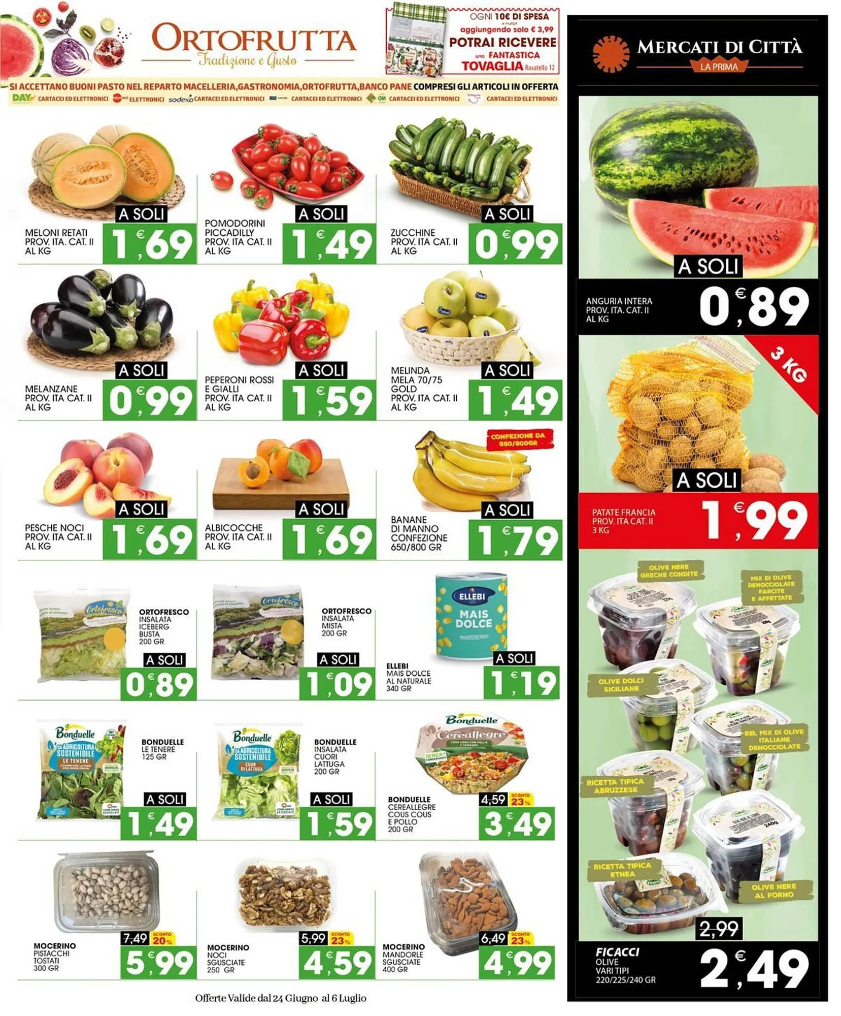 Volantino Mercati di Città La Prima da 24 giugno a 6 luglio di 2025 - Pagina del volantino 9
