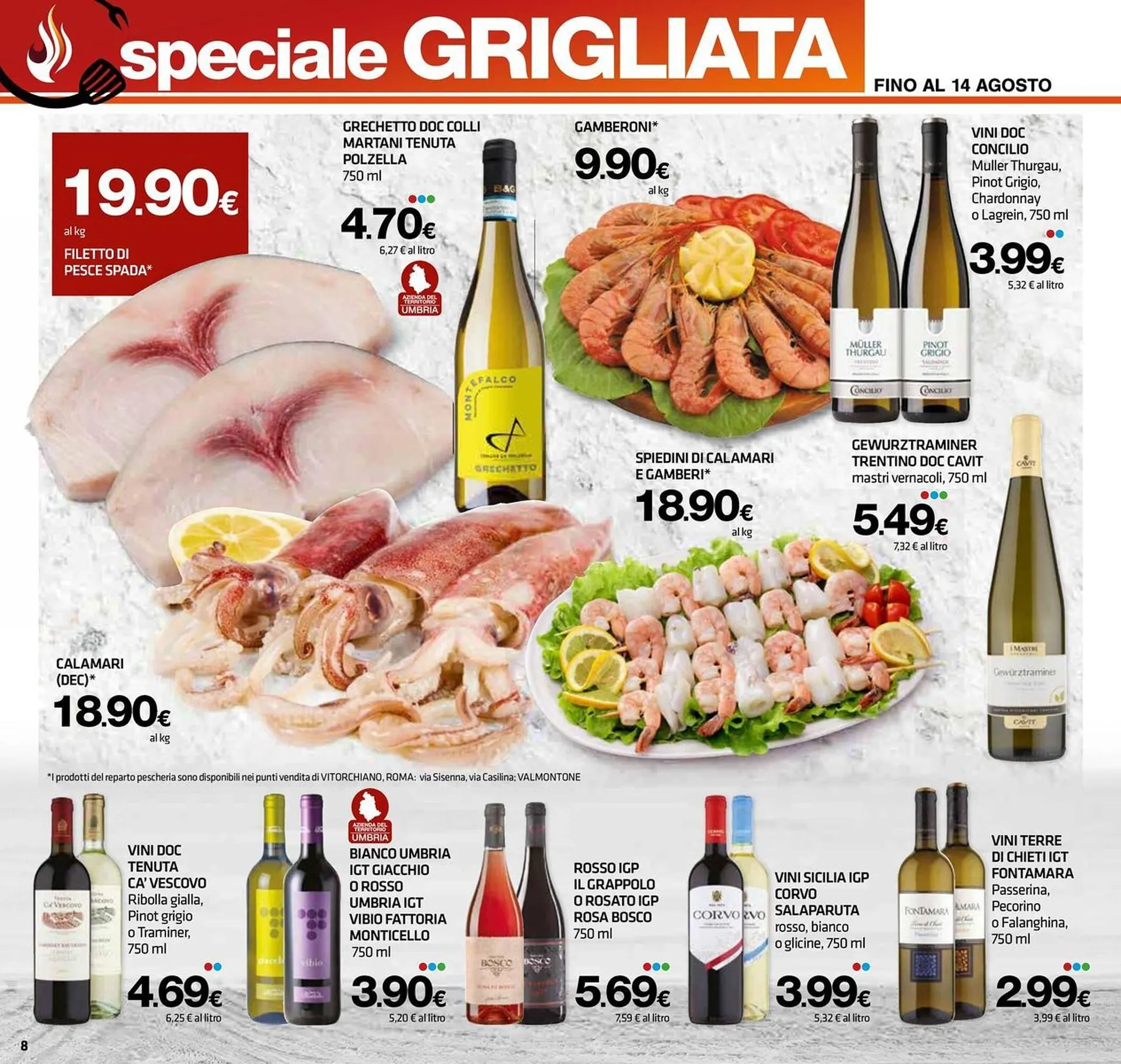 Volantino Superconti da 31 luglio a 14 agosto di 2025 - Pagina del volantino 8