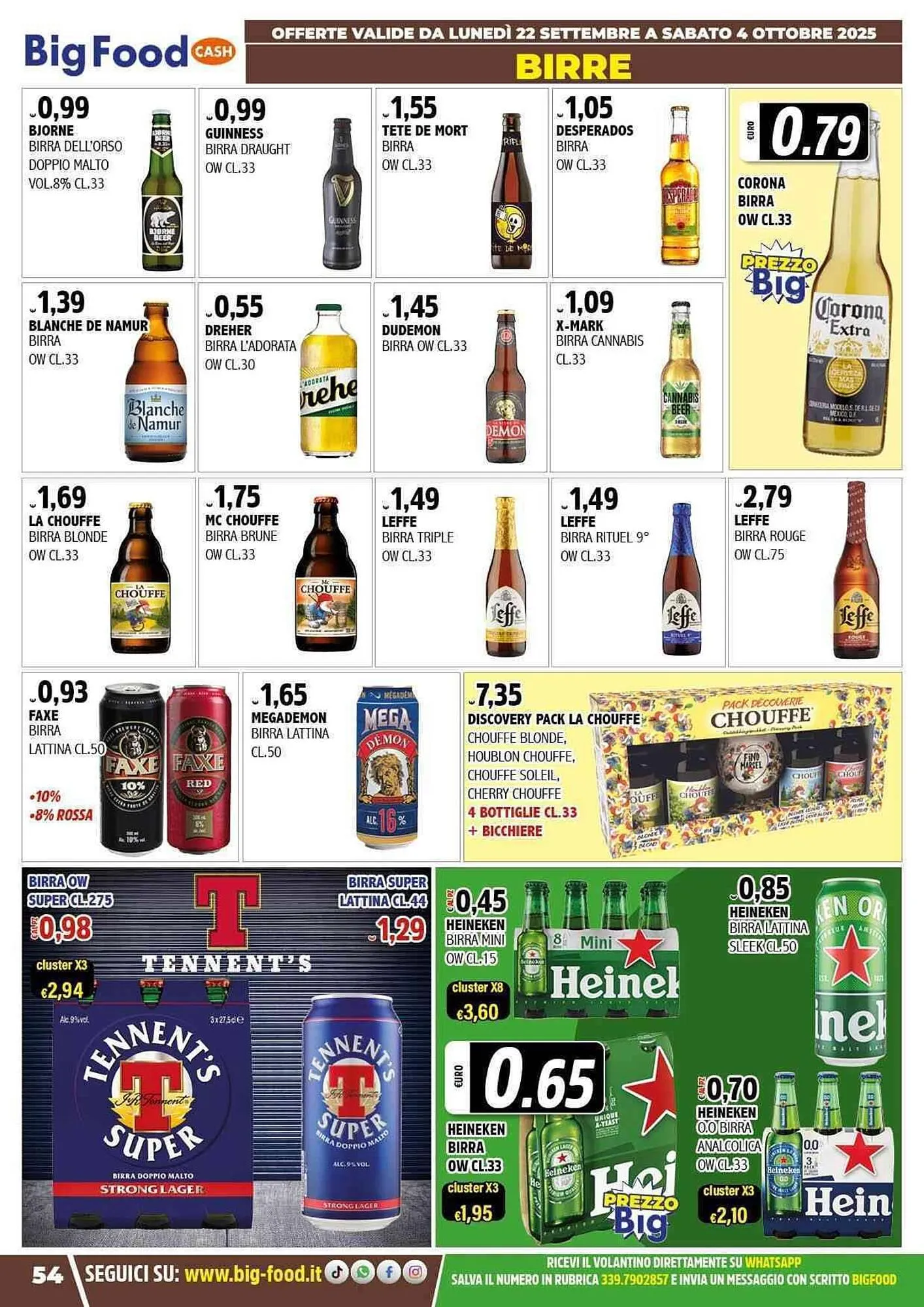 Volantino Big Food da 22 settembre a 4 ottobre di 2025 - Pagina del volantino 54
