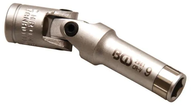BGS Bussola esagonale per candelette snodata | 10 mm (3/8") | 9 mm