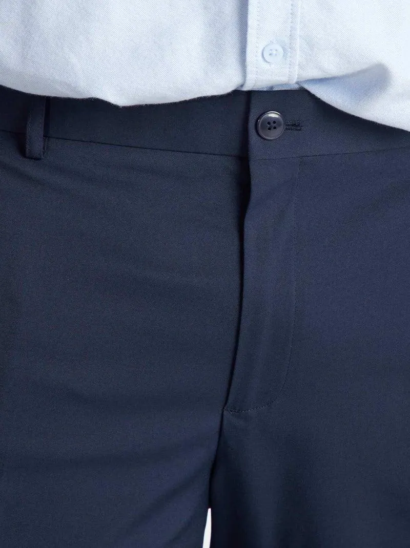 Pantaloni da abito slim - blu