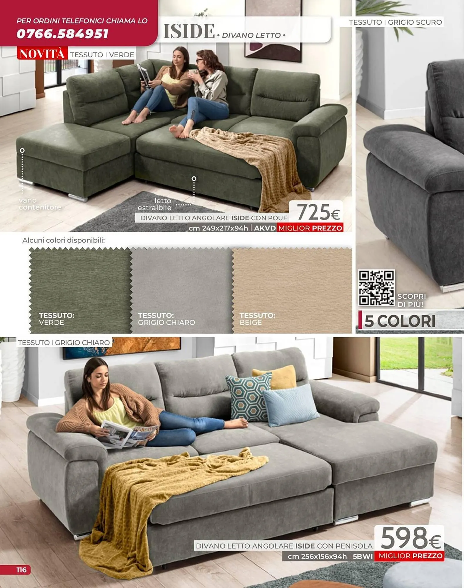 volantino Mondo Convenienza da 1 settembre a 31 dicembre di 2025 - Pagina del volantino 118