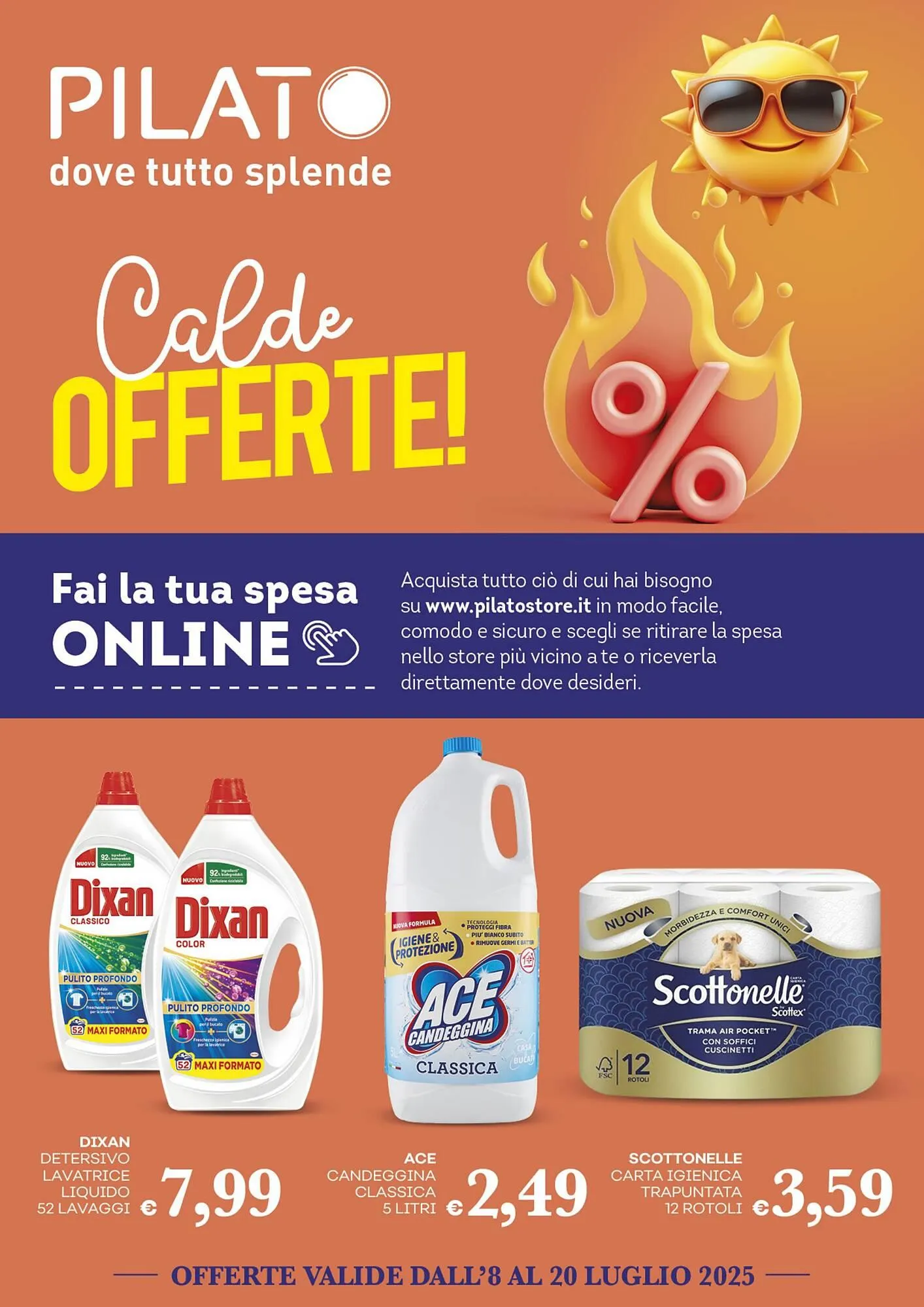 Volantino Pilato da 8 luglio a 20 luglio di 2025 - Pagina del volantino 1