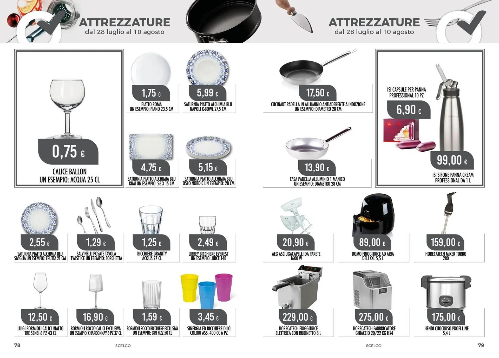 Volantino Scelgo da 28 luglio a 10 agosto di 2025 - Pagina del volantino 40