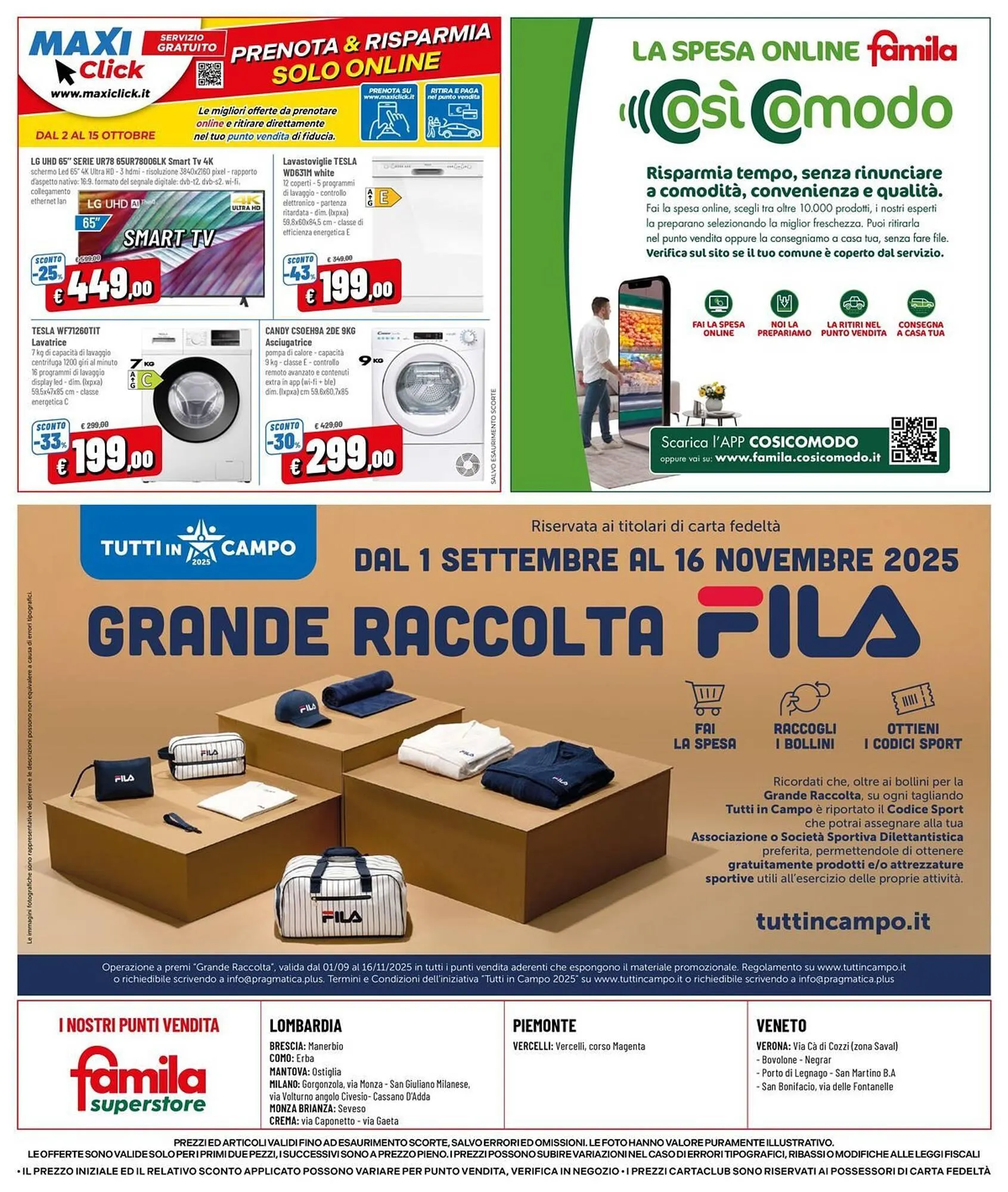 Volantino Famila Superstore da 2 ottobre a 15 ottobre di 2025 - Pagina del volantino 24