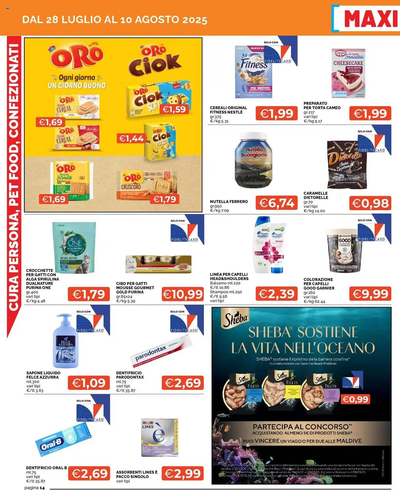 Volantino Mercatò da 28 luglio a 10 agosto di 2025 - Pagina del volantino 14