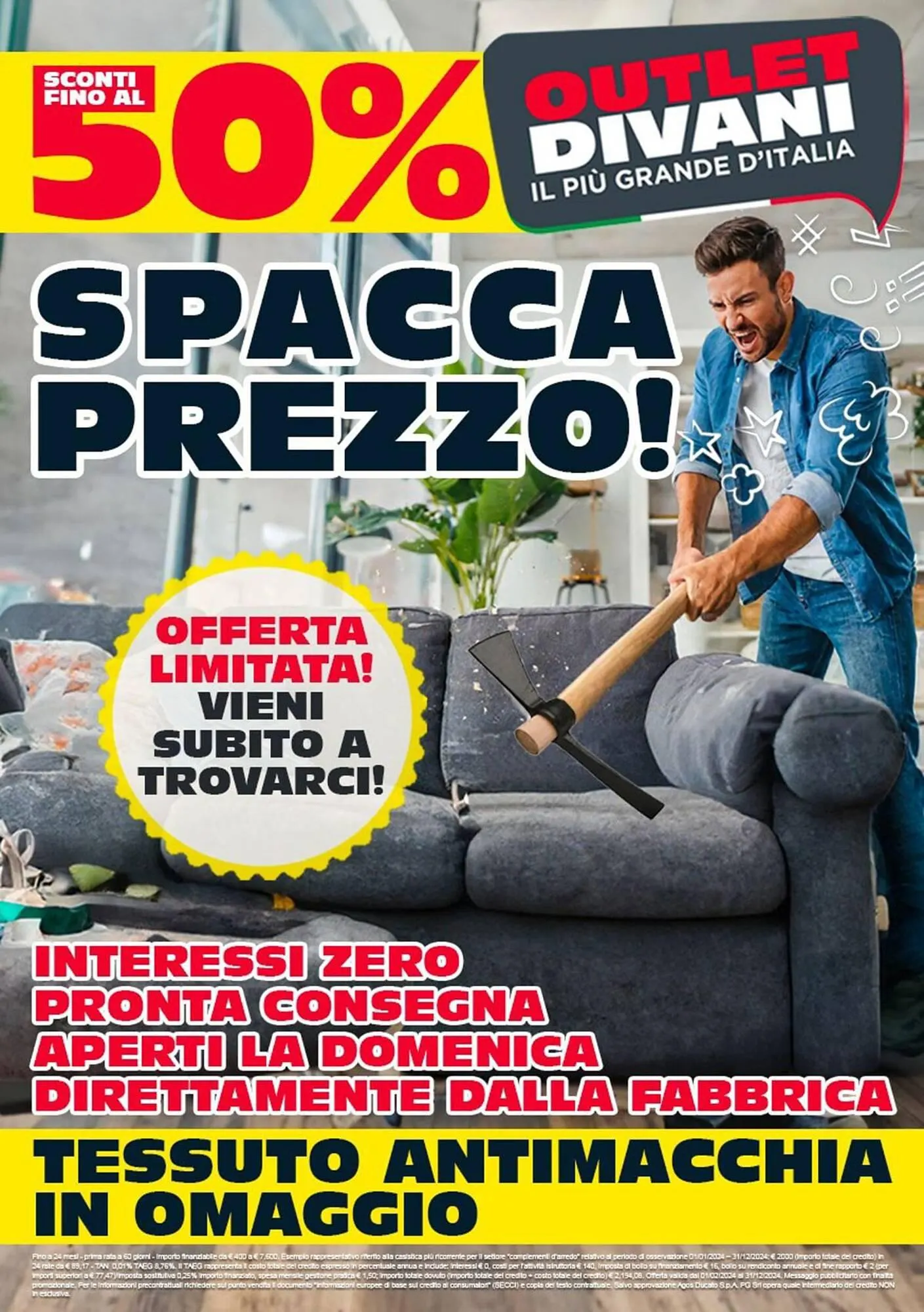 Volantino Outlet Divani da 1 marzo a 31 marzo di 2024 - Pagina del volantino 