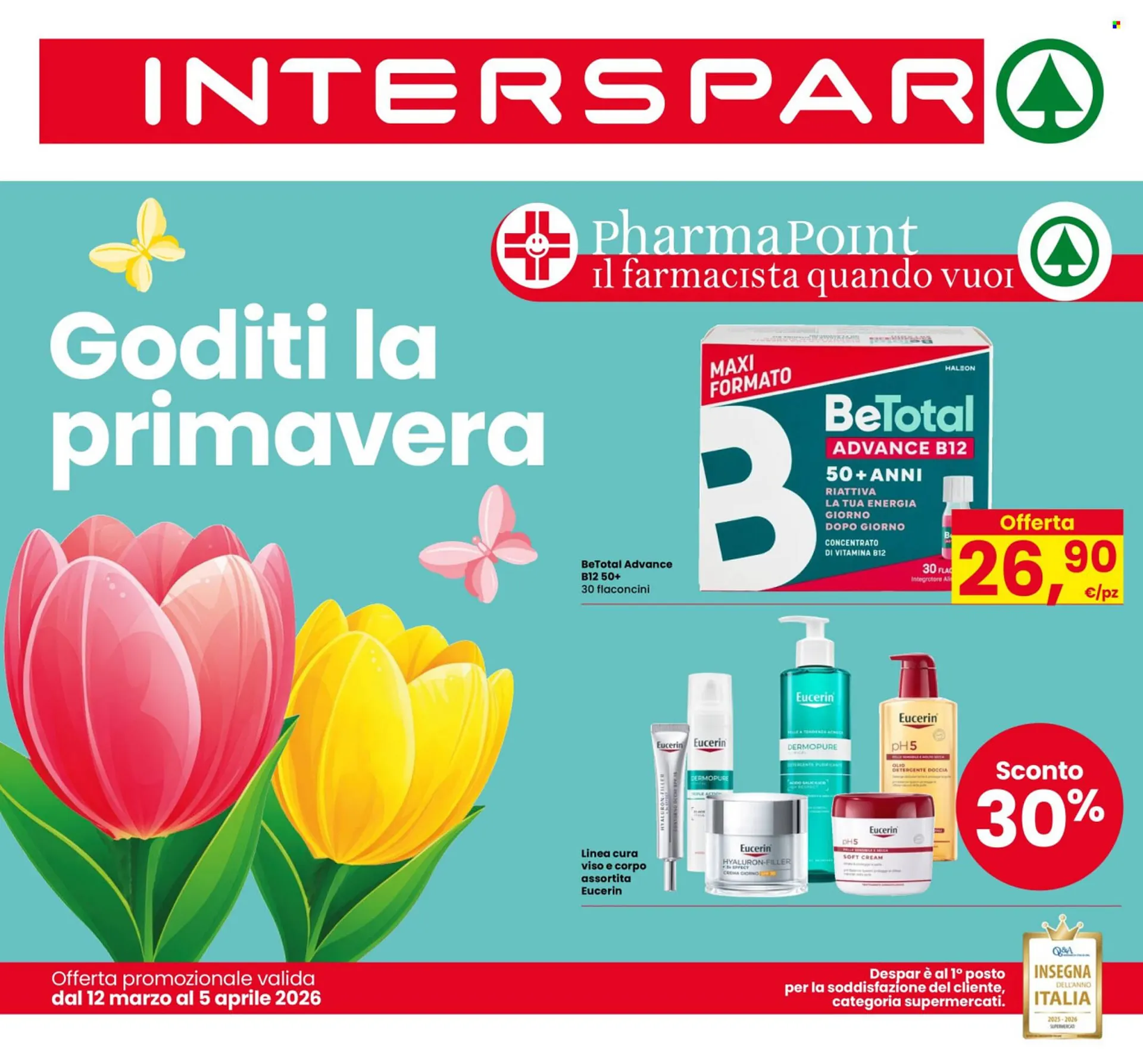 Volantino Interspar da 12 marzo a 5 aprile di 2026 - Pagina del volantino 1