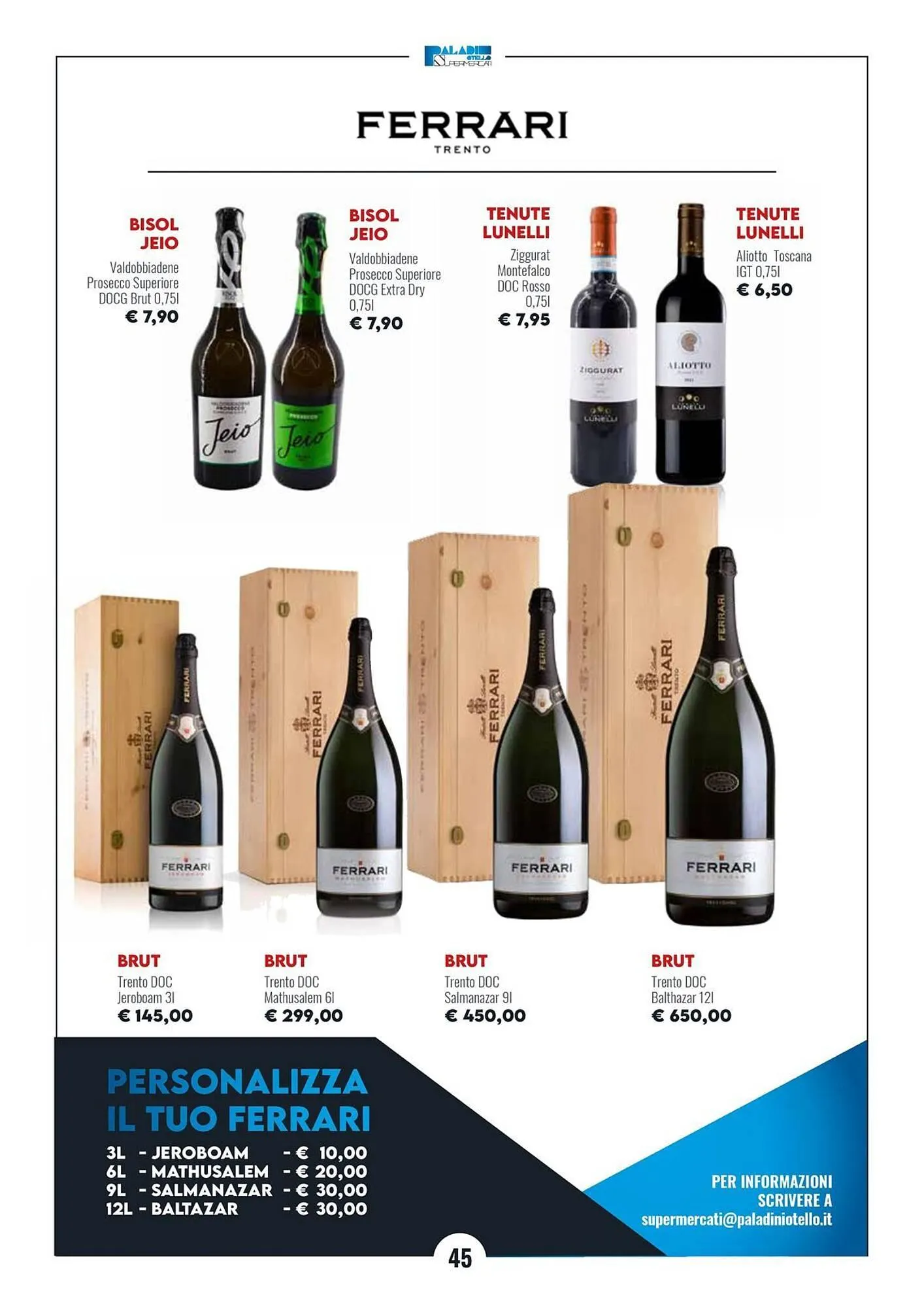Volantino Paladini Otello Supermercato da 1 dicembre a 31 dicembre di 2025 - Pagina del volantino 45