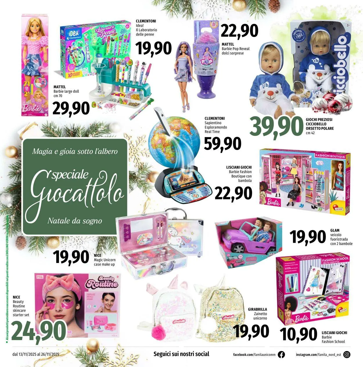 Famila Volantino attuale da 13 novembre a 26 novembre di 2025 - Pagina del volantino 28