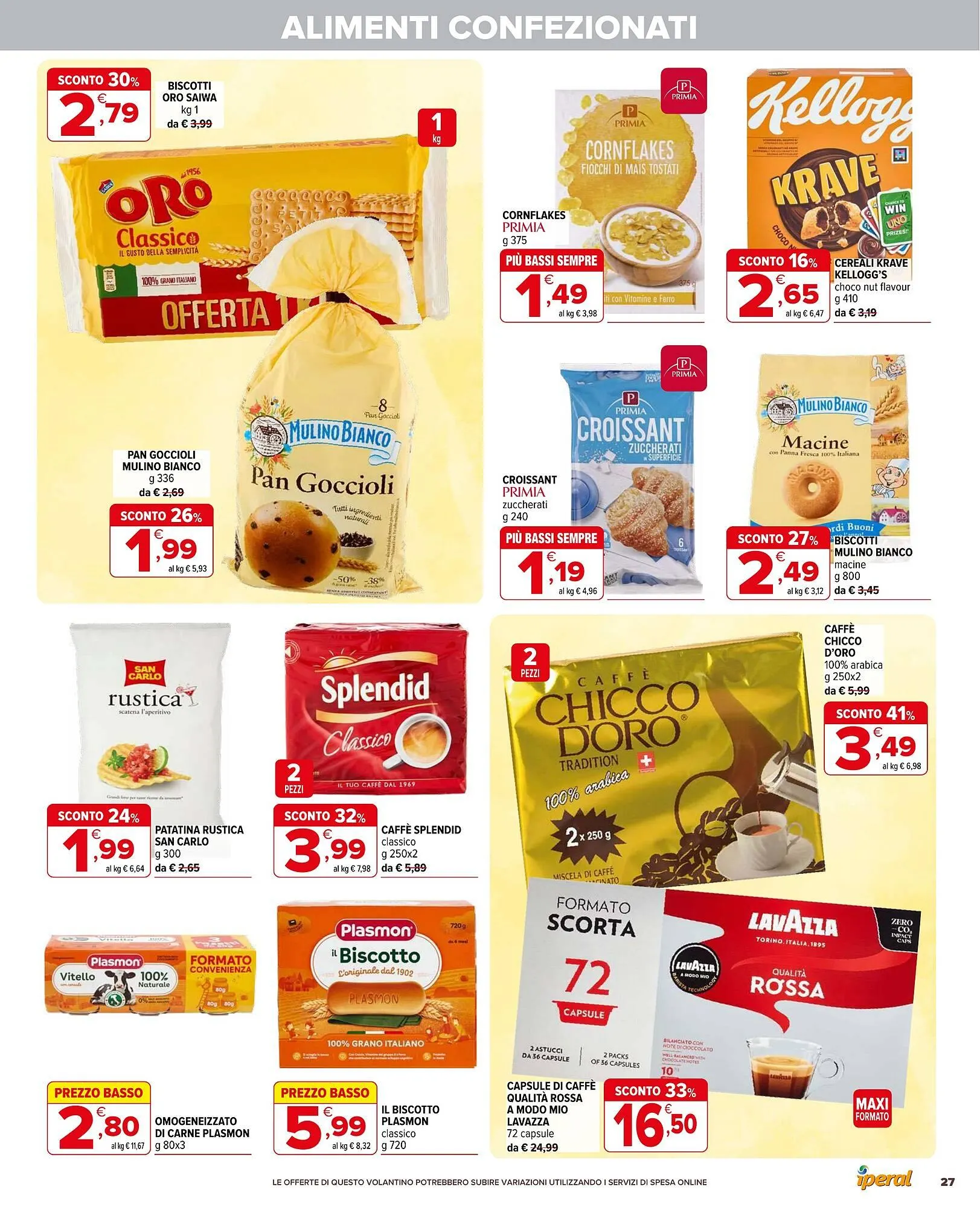 Volantino Iperal da 9 aprile a 22 aprile di 2025 - Pagina del volantino 27