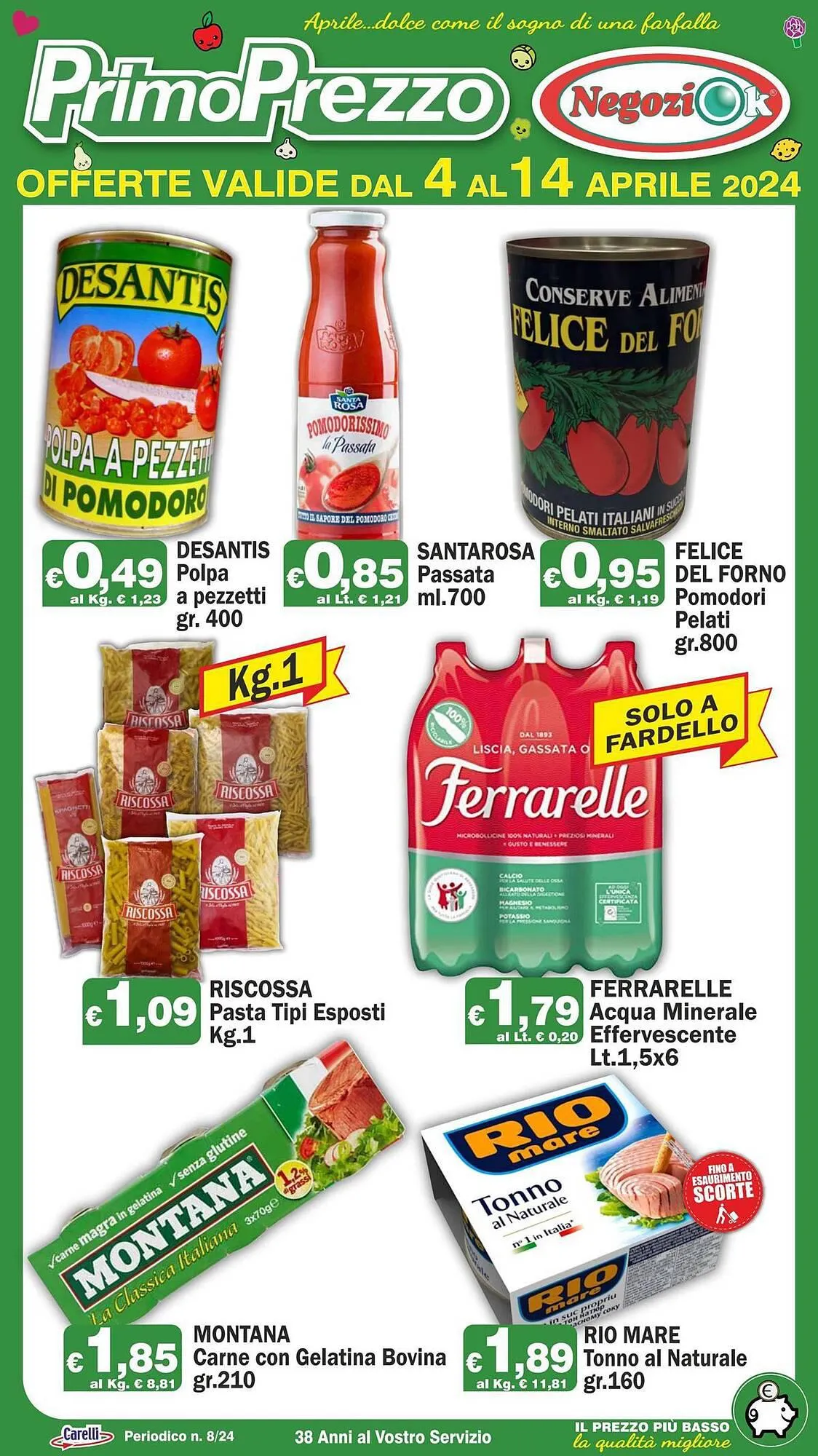 Volantino Primo Prezzo da 4 aprile a 14 aprile di 2024 - Pagina del volantino 2