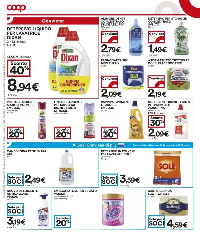 RisparMIO da 2 maggio a 14 maggio di 2025 - Pagina del volantino 14