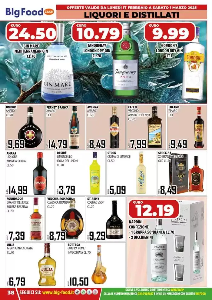 Non scherziamo con la convenienza da 17 febbraio a 1 marzo di 2025 - Pagina del volantino 38