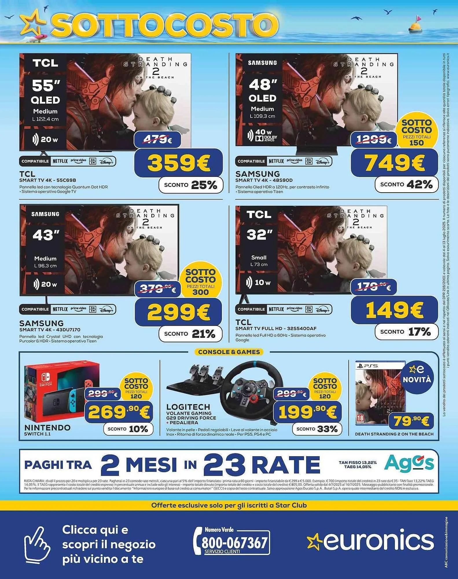 Volantino Euronics da 4 luglio a 16 luglio di 2025 - Pagina del volantino 23