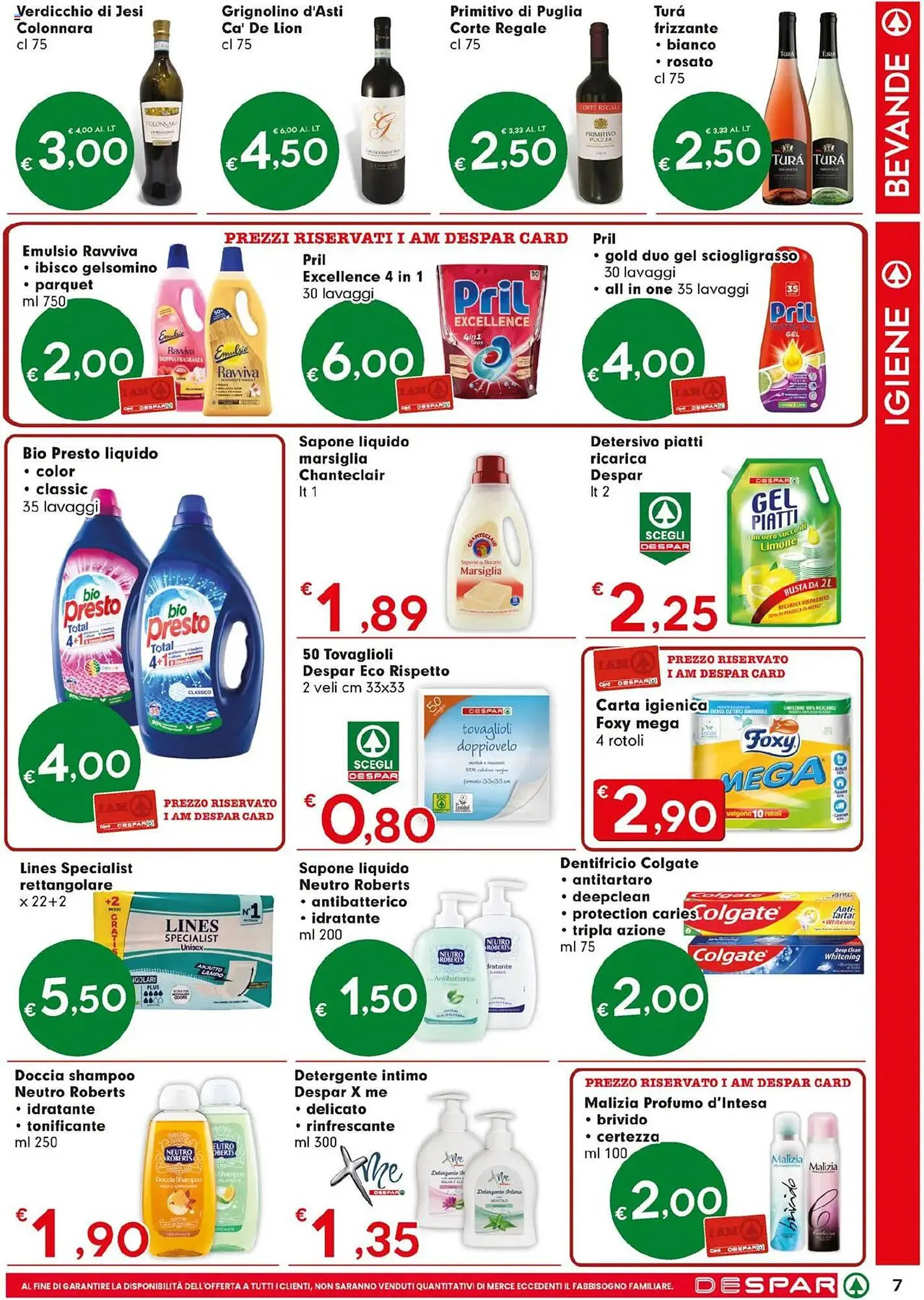 Volantino Despar da 5 giugno a 18 giugno di 2025 - Pagina del volantino 7
