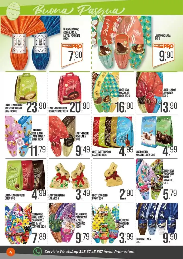 Buona pasqua a prezzi convenienti! da 7 aprile a 27 aprile di 2025 - Pagina del volantino 4