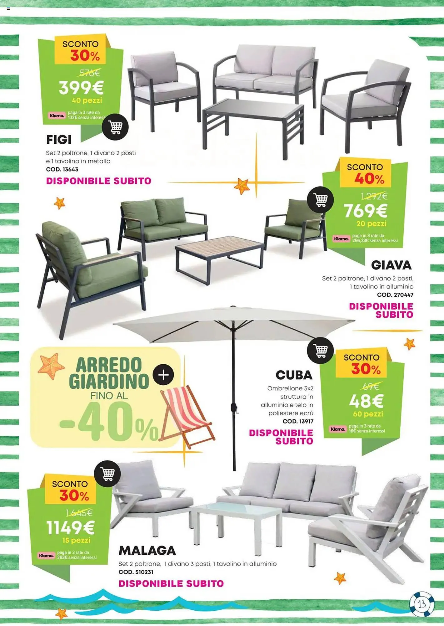 Volantino Conforama da 13 giugno a 31 agosto di 2025 - Pagina del volantino 13