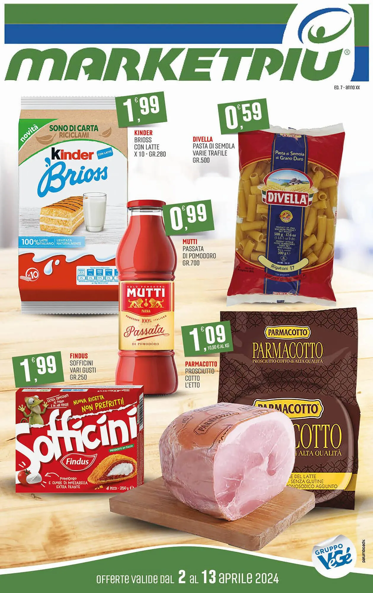 Volantino Marketpiù da 2 aprile a 13 aprile di 2024 - Pagina del volantino 