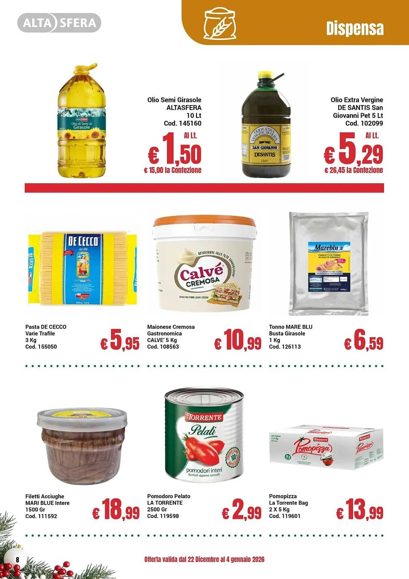 Volantino Centro Cash da 22 dicembre a 4 gennaio di 2026 - Pagina del volantino 8